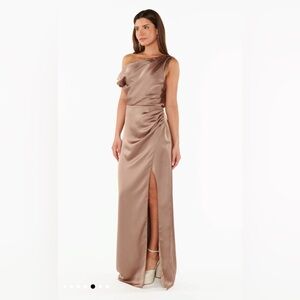 Show Me Your Mumu Bridesmaids dress - Dune Luxe Satin - XS